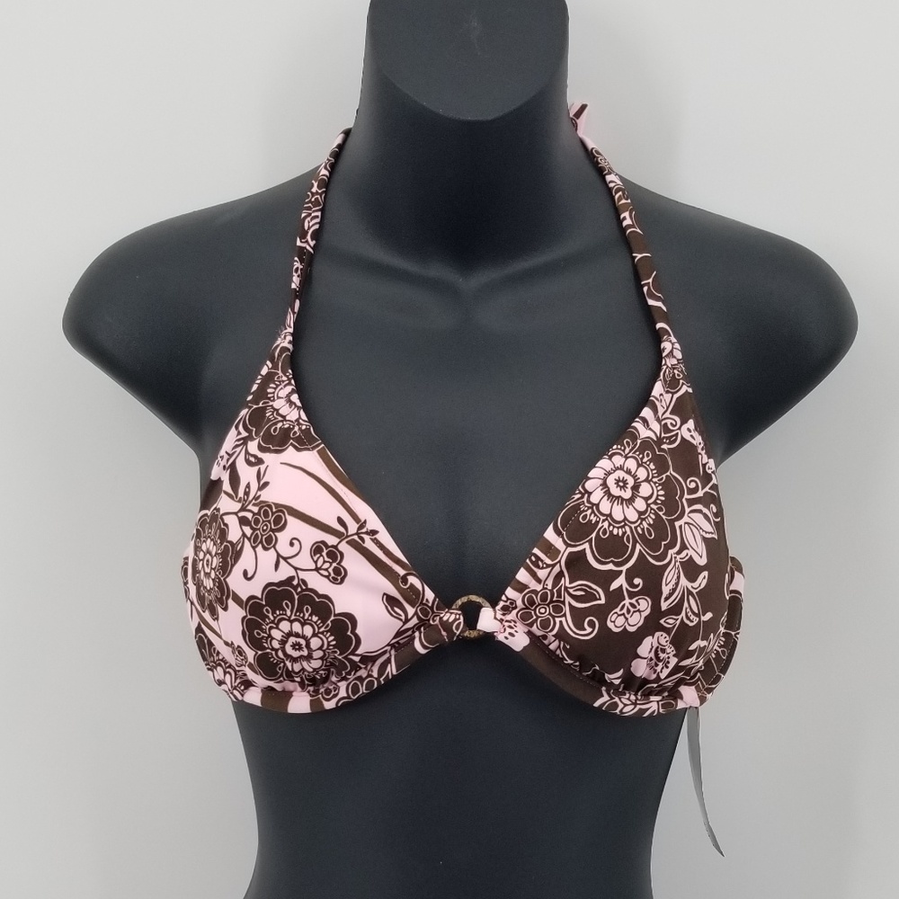 Womens bikini top triangle cup underwire